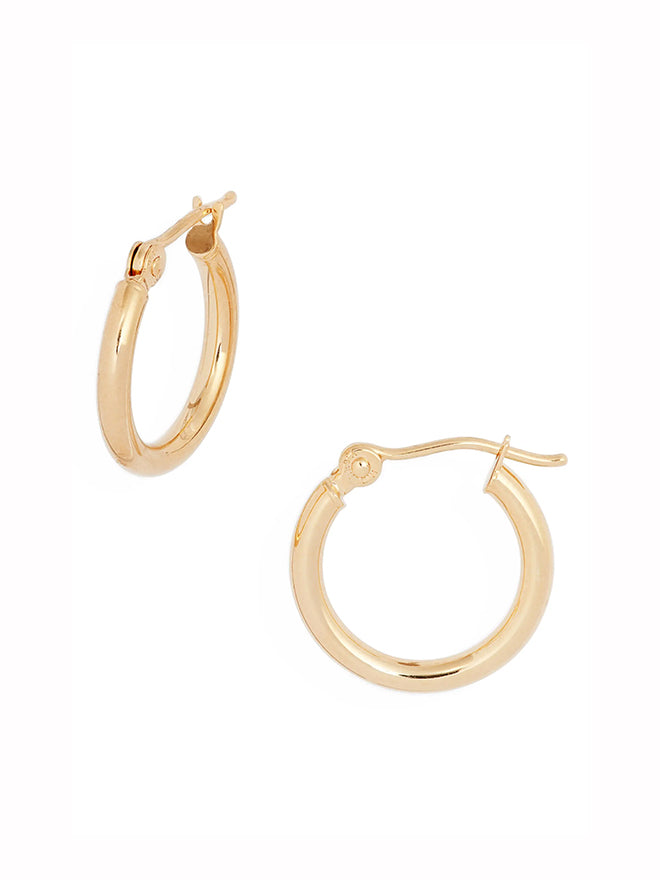 Small Gold Hoop Earrings