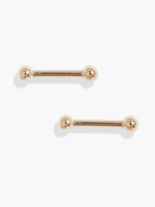 Baby Dumbell Earrings