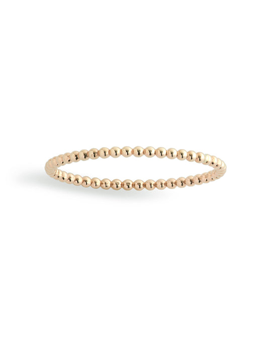 Skinny Bead Ring