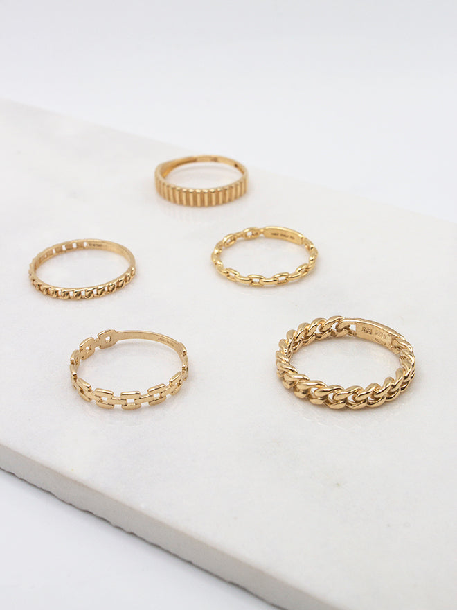 Petite Oval Link Ring