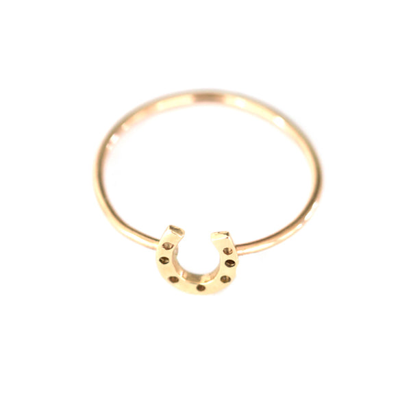 Petite Horseshoe Ring