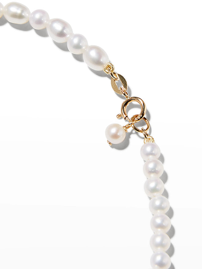 Mixed Pearl Strand Bracelet