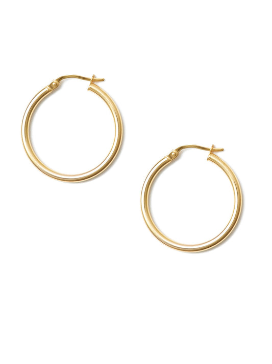 Medium Gold Hoops