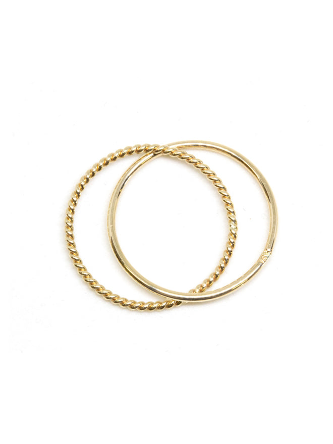 Intertwine Gold Ring