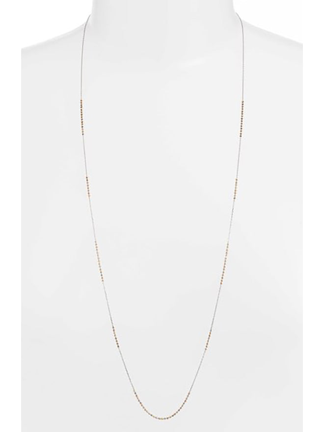 18K Long Shimmer Necklace