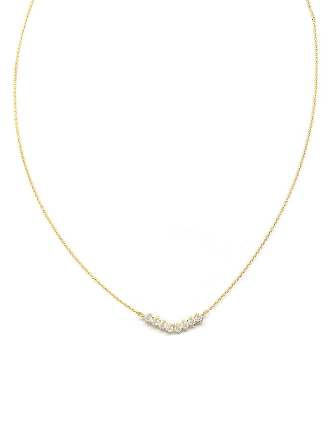 Diamond V Necklace