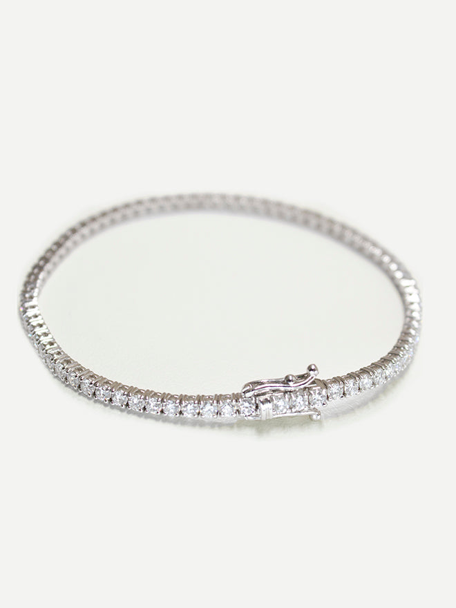 Lab Diamond Tennis Bracelet