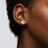 Pearl Ruby Single Stud