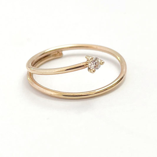 Wrap Around Diamond Ring