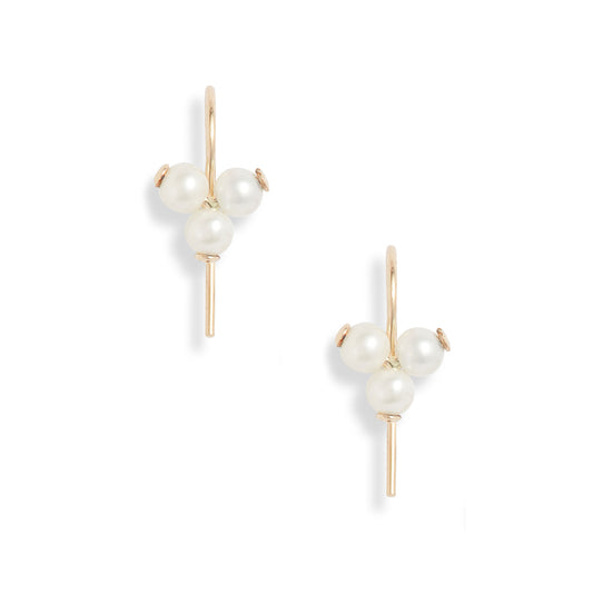 Pearl Trio Earrings