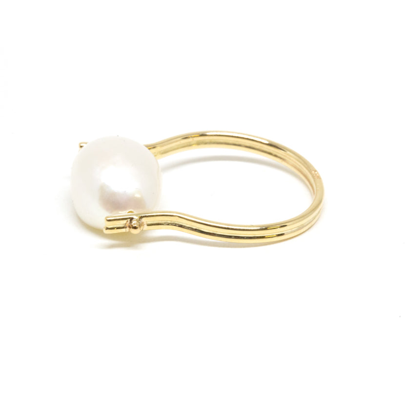 Baroque Pearl Ring