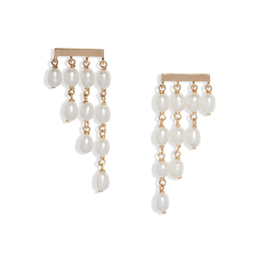 Pearl Cascade Earrings