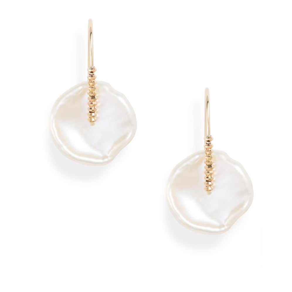 Petal Pearl Shimmer Earrings