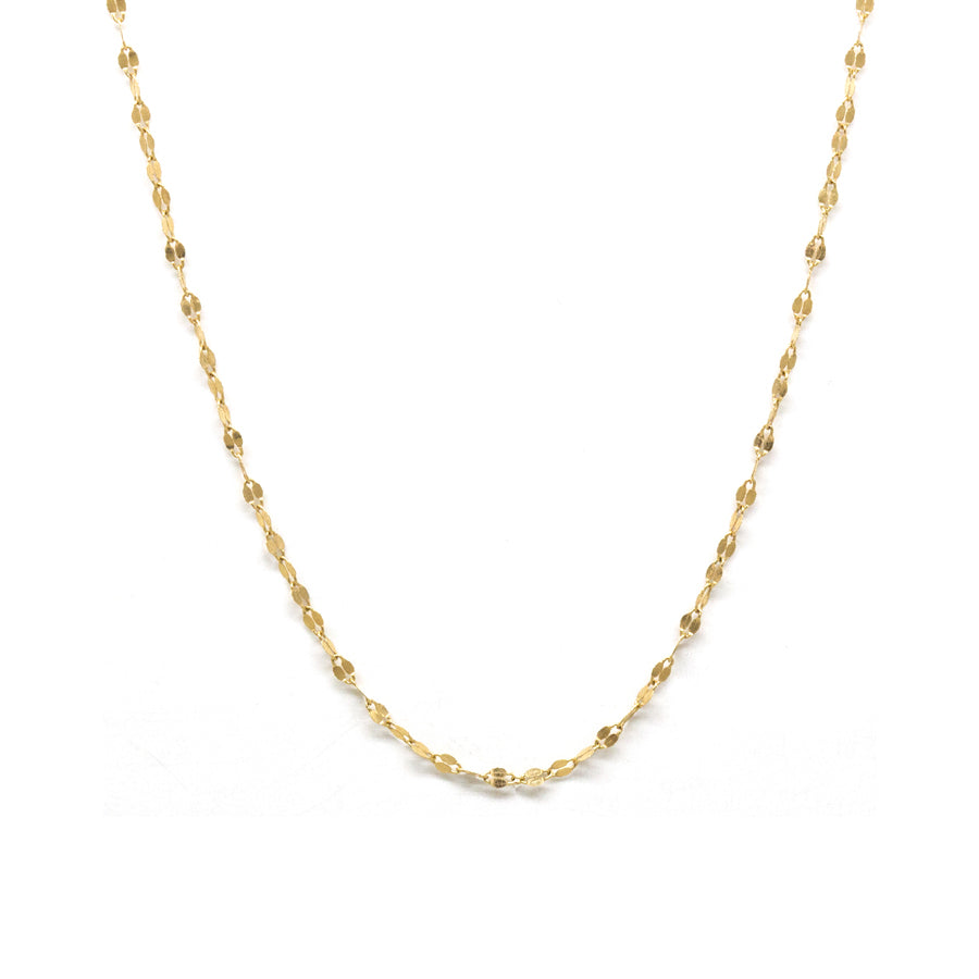 Petite Oval Shimmer Necklace