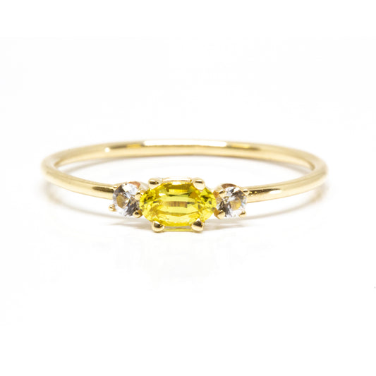 Yellow Sapphire Ring